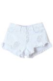 Short Jeans branco