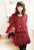Vestido de bolinhas